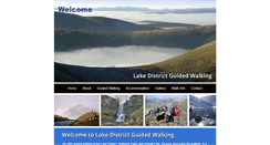 Desktop Screenshot of lakedistrictguidedwalking.co.uk